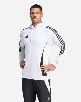 sweat capuche poly tiro 24 blanc homme has89 ir9399