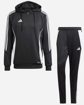 Ensemble adidas Tiro 24 pour Homme. Sweat à capuche + Pantalon de survêtement (2 pièces)