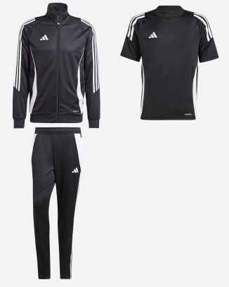 Ensemble adidas Tiro 24 pour Enfant. Maillot + Survêtement (3 pièces)