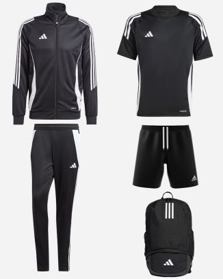 Set producten adidas Tiro 24 voor Kinderen. Trainingspak + Jersey + Korte broek + Tas (5 artikelen)