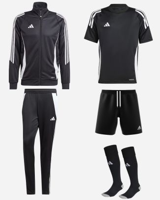 Set di prodotti adidas Tiro 24 per Uomo. Tuta + Maglia + Short + Calze (5 prodotti)