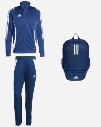 Pack adidas Tiro 24 (3 pièces) | Veste de survêtement + Pantalon de survêtement + Sac à dos |