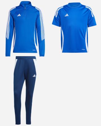 Conjunto adidas Tiro 24 para Niño. Chándal + Camiseta (3 productos)