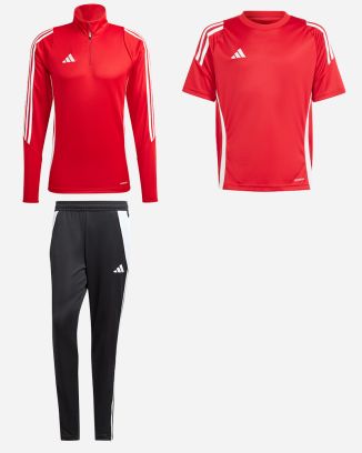 Ensemble adidas Tiro 24 pour Enfant. Maillot + Survêtement (3 pièces)