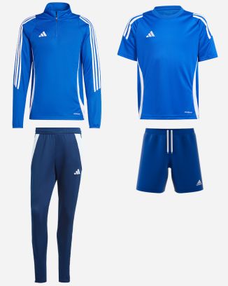 Produkt-Set adidas Tiro 24 für Kind. Trainingsanzug + Trikot + Shorts (4 artikel)