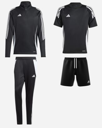 Produkt-Set adidas Tiro 24 für Mann. Trainingsanzug + Trikot + Shorts (4 artikel)