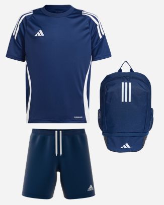 Ensemble adidas Tiro 24 pour Homme. Maillot + Short + Sac à dos (3 pièces)