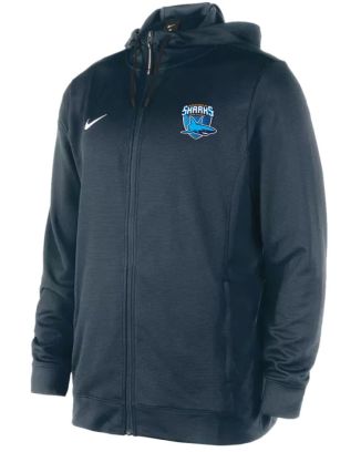 hoodie full zip basket sharks antibes pour homme