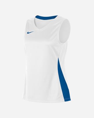 Maillot de basket Nike Team Blanc & Bleu Royal pour femme