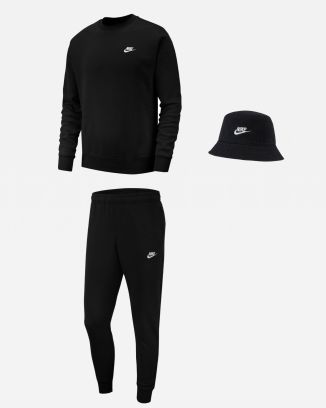 Set di prodotti Nike Sportswear per Uomo. Felpa + Pantaloni da jogging + Bob (3 prodotti)
