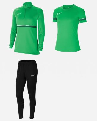 Product set Nike Academy 21 for Female. Tracksuit + Shirt (3 items)