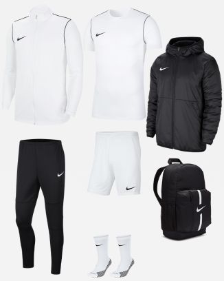 Set producten Nike Park 20 voor Kind. Trainingspak + Jersey + Korte broek + Sokken + Parka + Tas (7 artikelen)