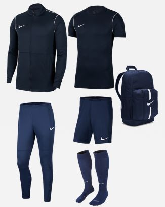Set producten Nike Park 20 voor Kind. Trainingspak + Jersey + Korte broek + Sokken + Tas (6 artikelen)