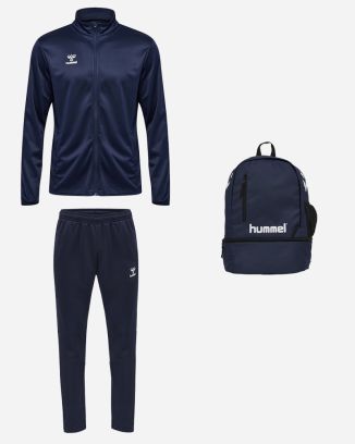 Product set Hummel Essential for Men. Sweat jacket + Tracksuit pants + Bag (3 items)