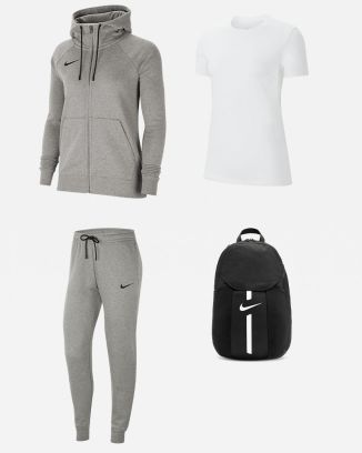 Set di prodotti Nike Team Club 20 per Donne. Felpa + Pantaloni da jogging + Maglietta + Zaino (4 prodotti)