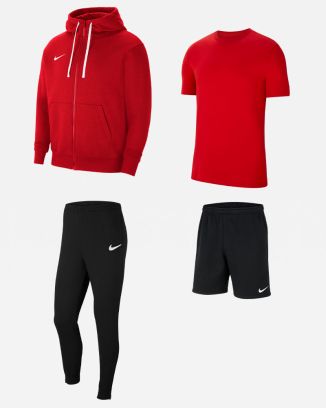 Set producten Nike Team Club 20 voor Mannen. Sweatshirt + Joggingbroek + T-shirt + Korte broek (4 artikelen)