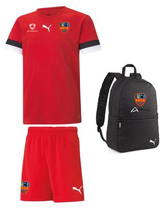 Pack Licenciés M11-M13 GFCA Handball pour Enfant (3 pièces) | Maillot + Short + Sac à dos |