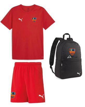 Pack Licenciés M9 GFCA Handball pour Enfant (3 pièces) | T-shirt + Short + Sac à dos |