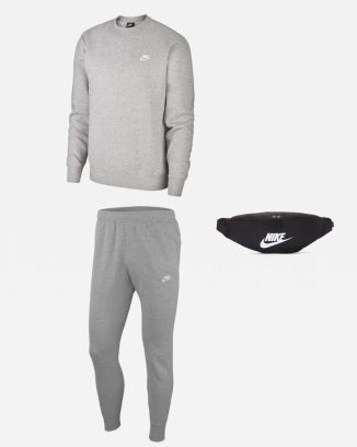Set di prodotti Nike Sportswear per Uomo. Felpa + Pantaloni da jogging + Marsupio (3 prodotti)