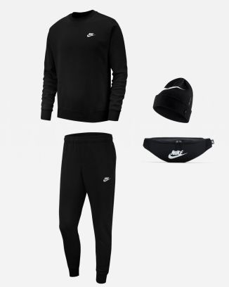Produkt-Set Nike Sportswear für Mann. Sweatshirt + Joggingstrümpfe + Mütze + Banane (4 artikel)