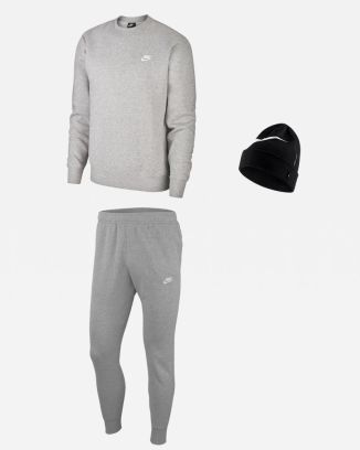 Produkt-Set Nike Sportswear für Mann. Sweatshirt + Joggingstrümpfe + Mütze (3 artikel)