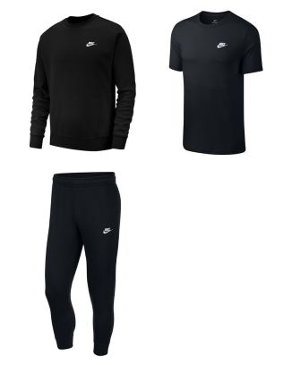 Set di prodotti Nike Sportswear per Uomo. Felpa + Pantaloni da jogging + Maglietta (3 prodotti)