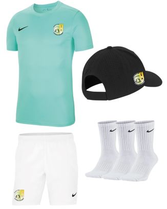 Pack Tennis Club Chateau Gombert pour Enfant (4 pièces) | Maillot + Short + Casquette + Chaussettes |