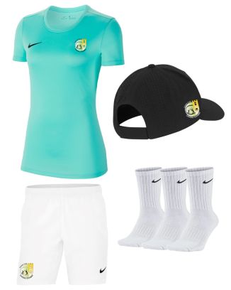 Pack Tennis Club Chateau Gombert pour Femme (4 pièces) | Maillot + Short + Casquette + Chaussettes |