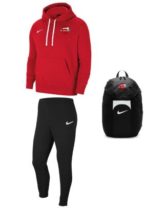 Pack Basket Club Neuville sur Escaut pour Homme (3 pièces) | Sweat à capuche + Pantalon de survêtement + Sac à dos |