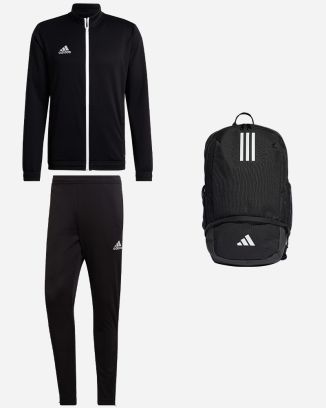 Pack adidas Entrada 22 (3 pièces) | Veste de survêtement + Pantalon de survêtement + Sac à dos |