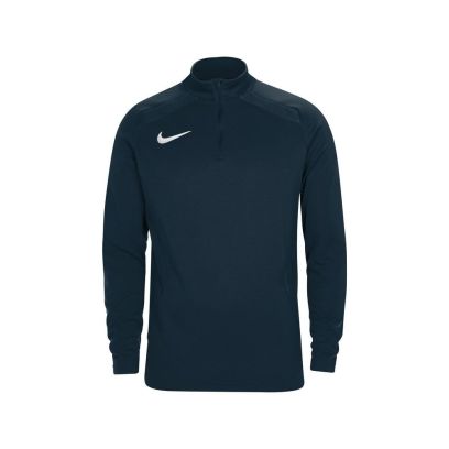 haut 1 4 zip nike training bleu pour homme 0338nz 451