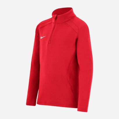 haut 1 4 zip nike training rouge pour enfant 0340NZ 657