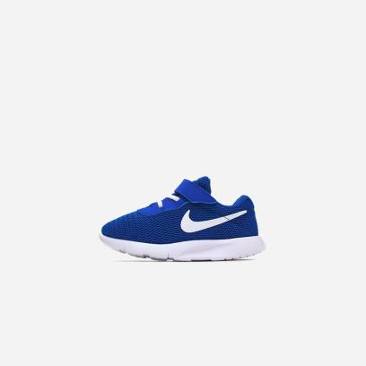 chaussures nike tanjun enfant bleu 818383