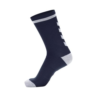 chaussettes basses hummel elite bleu marine 204043 7172