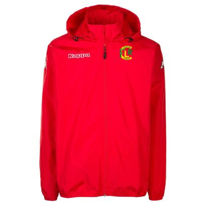 Windbreaker Kappa FC Lecelles Rosult Rot für kind