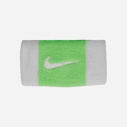 Serre-poignet Nike Swoosh Blanc & Vert AC2287-117