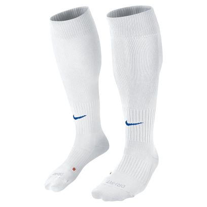 Chaussettes de football Nike Classic II Blanc & Bleu Royal