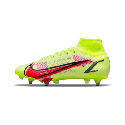 Chaussures de football Nike Mercurial Superfly 8 Elite SG-Pro AC Jaunes CV0960-760