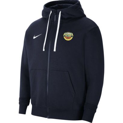 Sweat zippé à capuche Nike Azurea Basket Club Bleu Marine pour homme