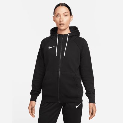 sweat zippe capuche nike team club 20 noir femme cw6955 010