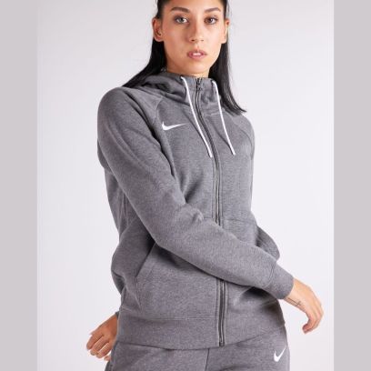 Sweat zippé à capuche Nike Team Club 20 gris pour Femme CW6955-071