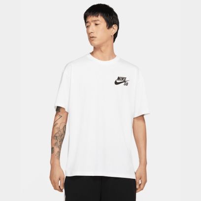 t shirt nike sb blanc homme dc7817 100