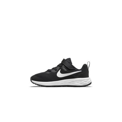 chaussures nike revolution 6 noir blanc pour enfant dd1095 003