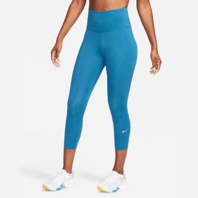 legging nike one high rise cropped bleu pour femme dm7276 457