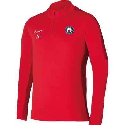 Haut d'entrainement 1/4 Zip Nike USM Viroflay Rouge pour enfant