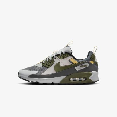 chaussures nike air max 90 drift gris vert homme fb2877 003