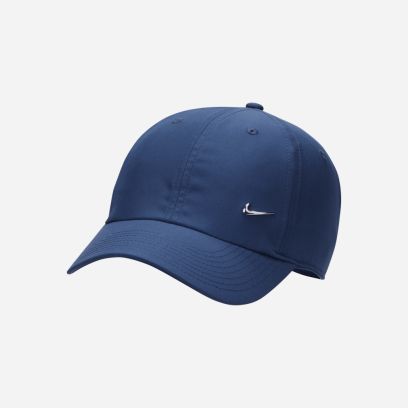 casquette nike dri fit club metal bleu swoosh fb5372 410