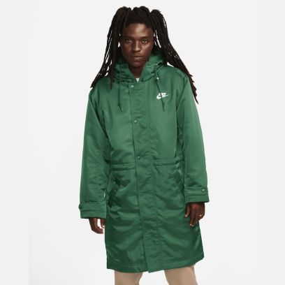 parka nike club stadium vert homme fb7320 323