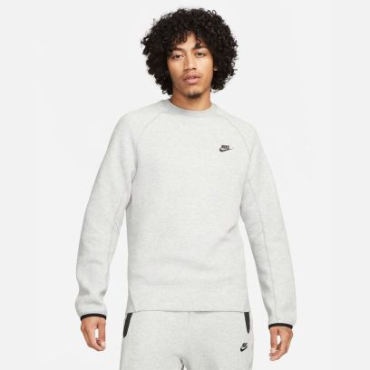 sweat shirt nike tech fleece gris pour homme fb7916 063