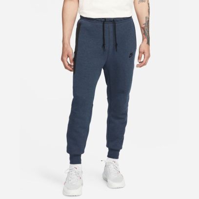 bas jogging nike tech fleece bleu pour homme fb8002 473